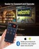VEVOR Programmable LED Sign, P5 Full Color Flexible Digital Scrolling Panel, DIY Custom Text Pattern GIF Display