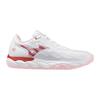 Mizuno WAVE ENFORCE COURT Tennis Shoes Unisex Low top White/Pink 61GA243362
