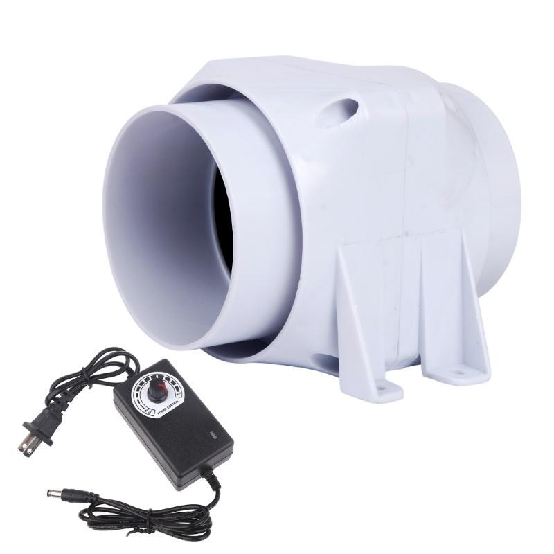 652F Smoke Extractor Duct Fan 110mm PVC Powerful Duct Extractor Pipe Fan Perfect for Restaurants and Workshops Bathroom