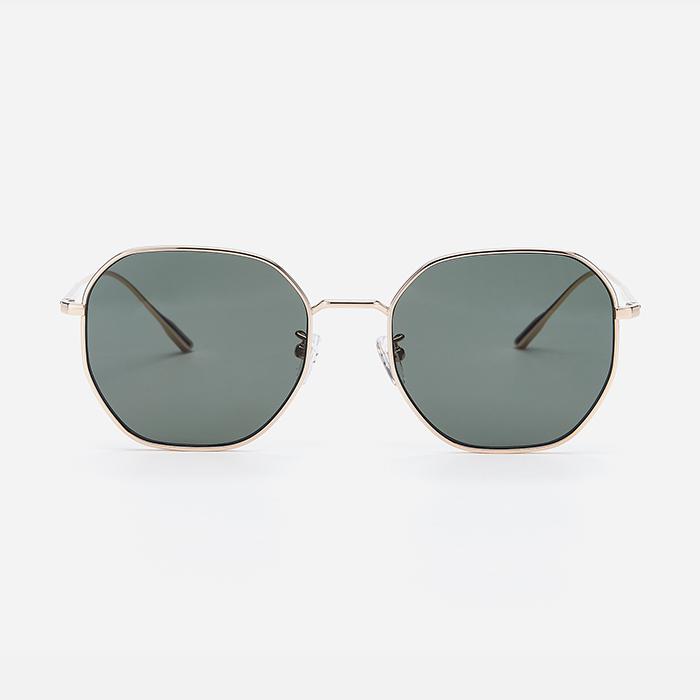 Byumaeb Octagon_Full Titanium Multi-Angle Sunglasses