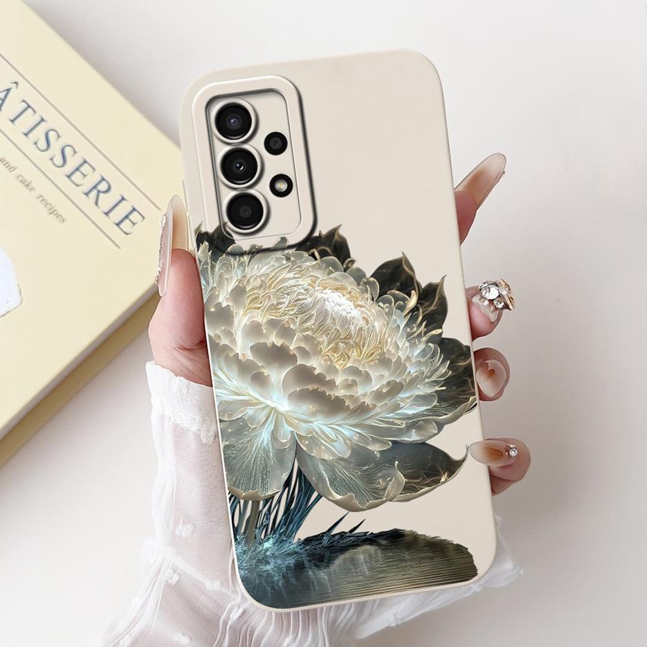 For Samsung Galaxy A53 5G Case SM-A536B Cute Candy Fashion Painted Cover Soft Silicone Case For Samsung A23 A33 A53 A73 5G Shell