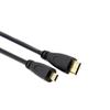 Mini HDMI to Micro HDMI Cable 0.3M High Speed Adapter Cord for Audio Video Transmission