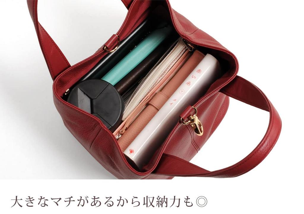 Bag Leather Genuine Leather Cube Bag Mini Bag Day Black [Sankyo Shokai] Women's Mother's Gift
