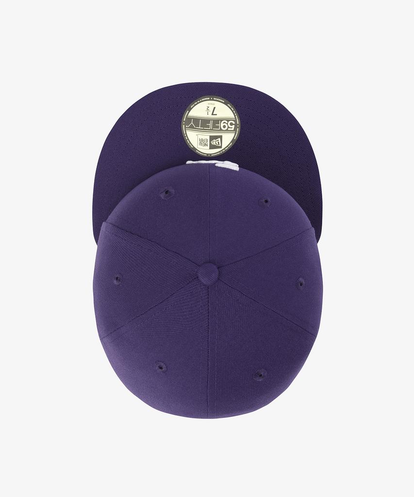 NEW ERA Mlb La Dodgers Basic Fitted Cap Purple 15131699