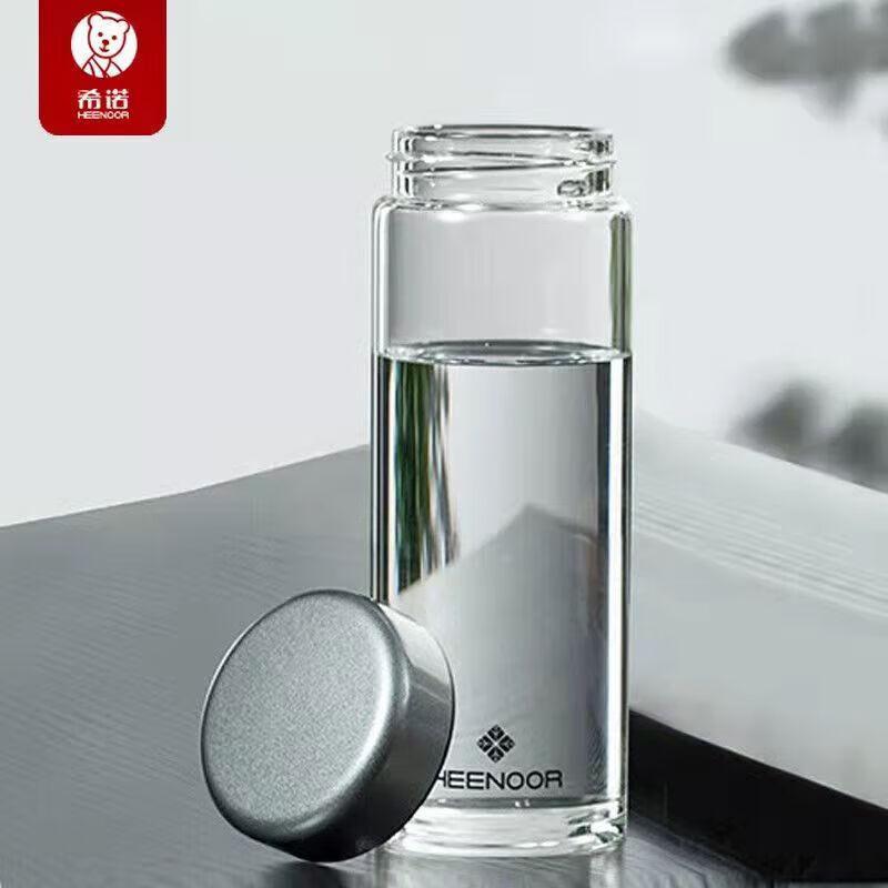 Heenoor N-6110 Single-Layer Borosilicate Glass Office Water & Tea Cup