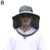 Neuer faltbarer Mückenhut mit verstecktem Netzgewebe Unisex Mode Insektenschutz Bienen Schutz Eimerhut Sonnenschutz Angelmütze