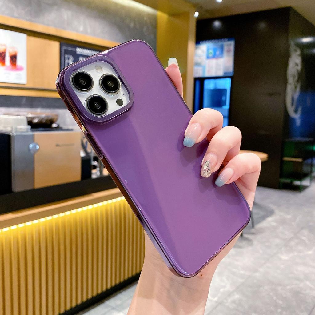 Dotyczy iPhone 16 Pro Max przezroczyste kryształowe metalowe pierścień na obiektyw etui na telefon komórkowy Apple 17 duże otwory twarde etui ochronne