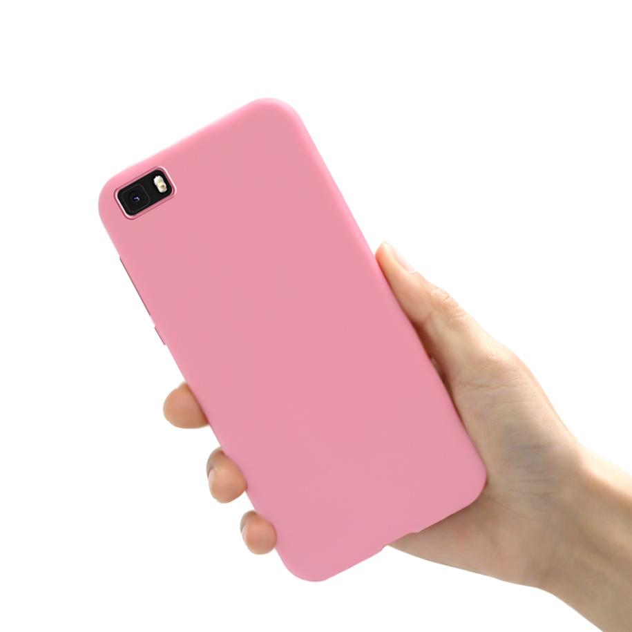Für Huawei P8 Lite Hülle Abdeckung Huawei P8 Lite P8Lite 2015 Matte Hüllen Fundas Silikonhülle Für Huawei P8 Lite ALE-L21 5.0" Coque