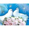 New Pigeon Lover 5d Diy Full Drill Diamond Painting Family Animals Embroidery&cross Stitch Rhinestone Mosaic Painting Home Decor Funhome