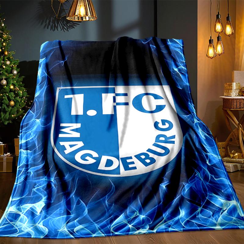 Magdeburg Flames Blanket Lightweight Ideal Bedding Blanket Perfect for Travel, Camping, Living Rooms, Offices, Sofas, Fan Christmas Gift