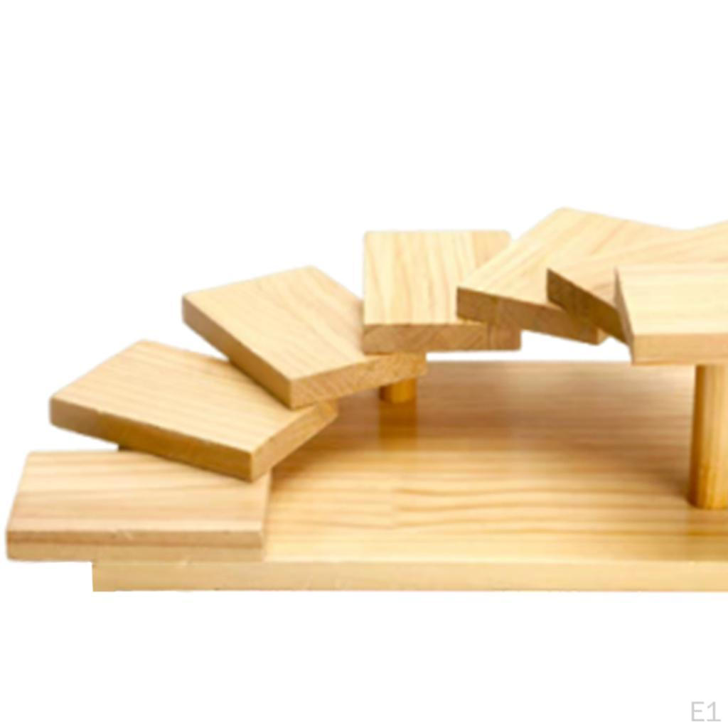 Creative Wooden Stand for Serving Sashimi And Snacks