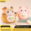 New Deer Cartoon Large Piggy Bank: Net Red Savings Bank for Girls, Kids' Gift