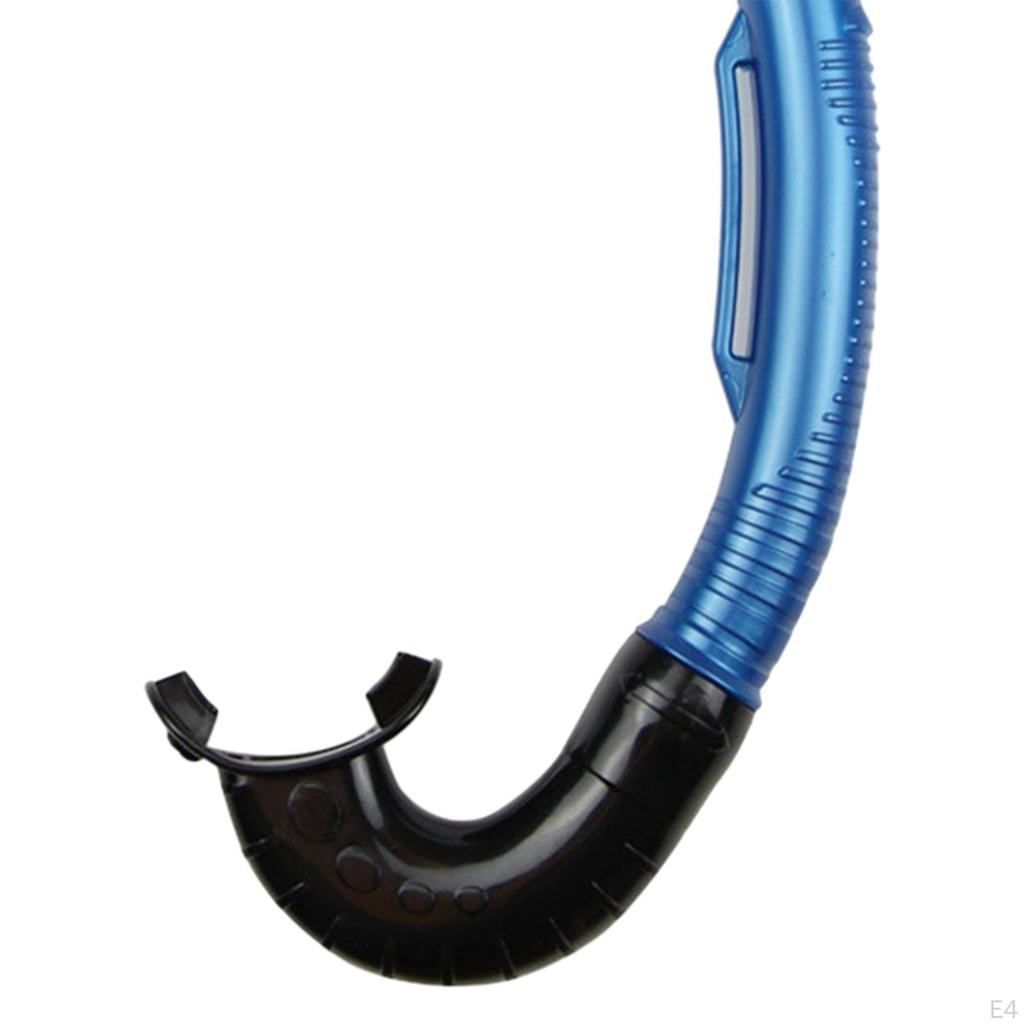 Dry Snorkel Full Wet Breathing Tube Durable for Adults Freediving Swimming