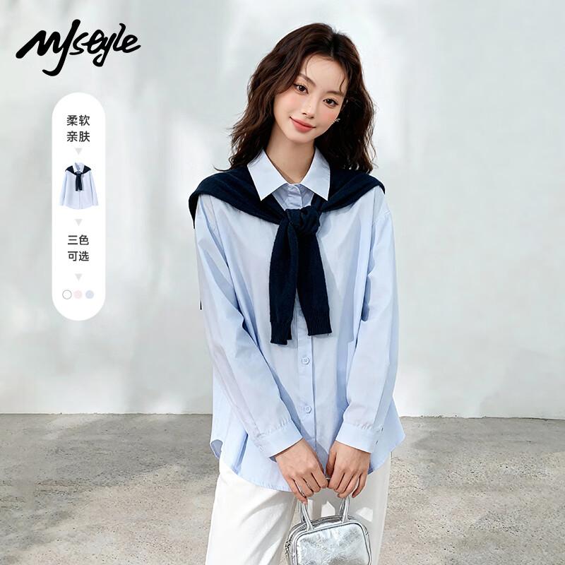 

MJ STYLE Women s Color-Block Shawl Long-Sleeve Shirt L