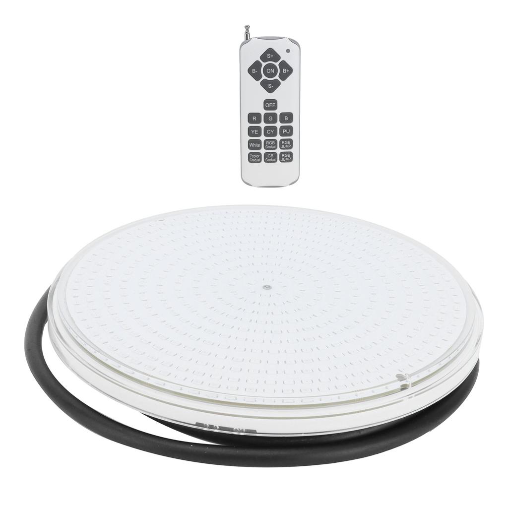 Colorful Swimming Pool Light IP68 Waterproof Underwater Lamp Replacement for PAR56 Light25W 2500LM