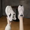ins Korean version of the new velvet dad shoes women's 2025 winter sports Forrest Gump shoes casual shoes platform height increase BN025-1