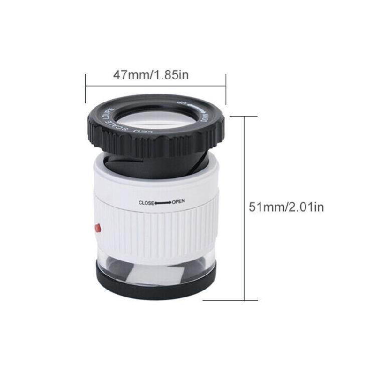 Multifunction  Magnifier with Measurement Marking  Nature Observation Tool for Natural Observation & Detailed Study Tasks