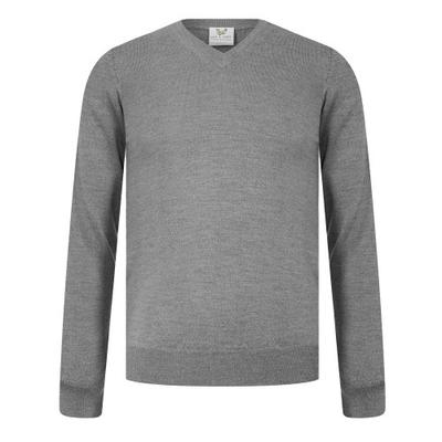 Mens Merrick Knitted V Neck Pullover