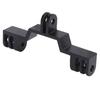 Dual Twin Head Motion Camera Mount Adapter Double Stand Adapter Bracket Aluminum Alloy for GoPro