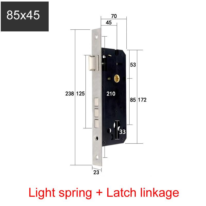 8540 lock body, indoor wooden door lock accessories 8545 bearing 8550 mute 8560 lock body for 32mm cylinder