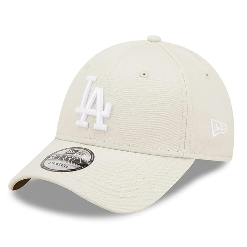 

[New Era] cap hat 9FORTY LA logo dodgers free size 940 baseball cap Los Angeles beige white [product]