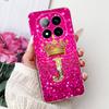 For Xiaomi Redmi Note 14 Pro Plus Fashion Crown Initial Letter Phone Case For Redmi Note14 4G 5G Note 14Pro Soft Silicone Cases