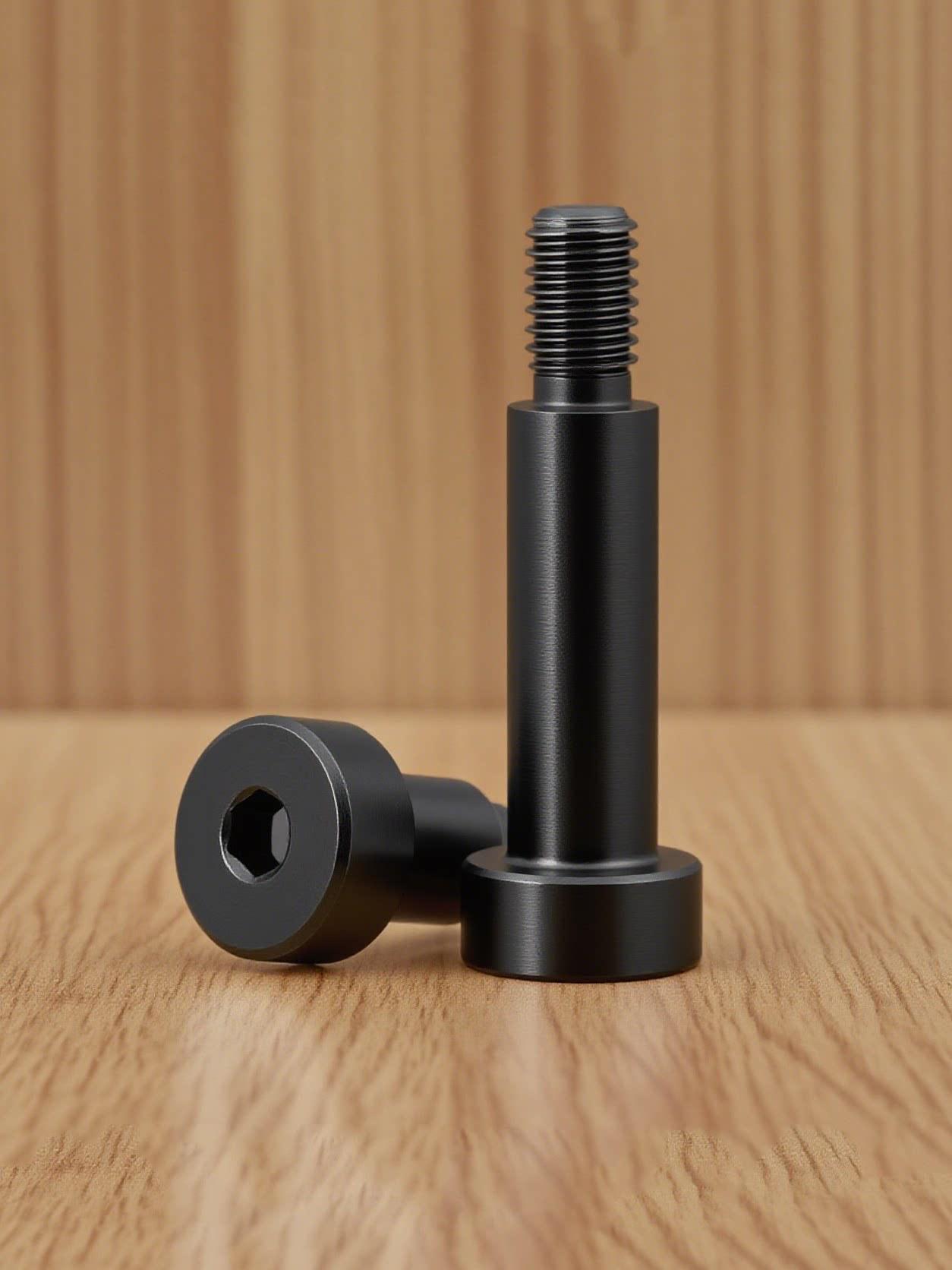 

Black 304 Stainless Steel Plug Set and Step Shoulder Screws with Equal Height Limiting ￠3*4*M2.5 (10 pcs)