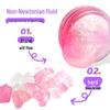 Non-Toxic Liquid Glass Slime: Bouncing Non-Newtonian Fluid Toy for Kids - Colored Clay