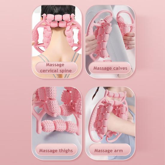 29 Roller Leg Massage Anti-Cellulite Lymphatic Drainage Deep Tissue Therapy Thighs Arm Back Shoulder Muscle Relaxation Massage Stick