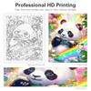Frame Diy Paint By Numbers For Adults Kits Panda Animals Handicrafts Numbers Painting For Home Wall Art Picture 40x50cm
