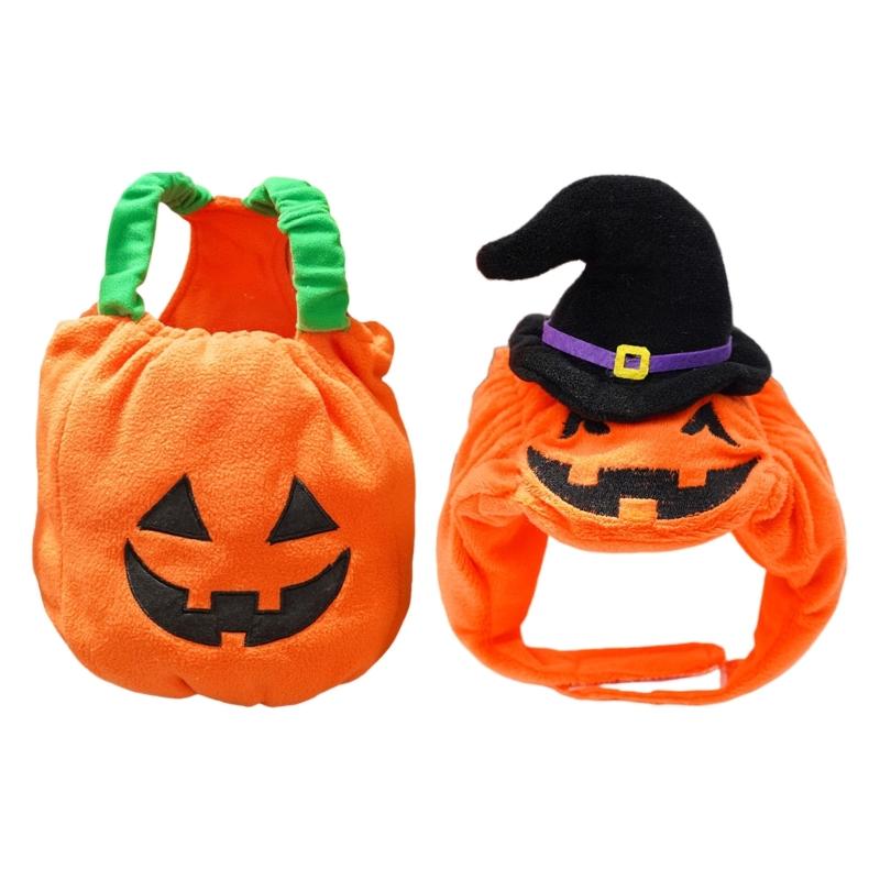 Pet Clothing For Halloween Celebration Soft Breathable Polyester Cloth Multiple Size Option Cats Dogs