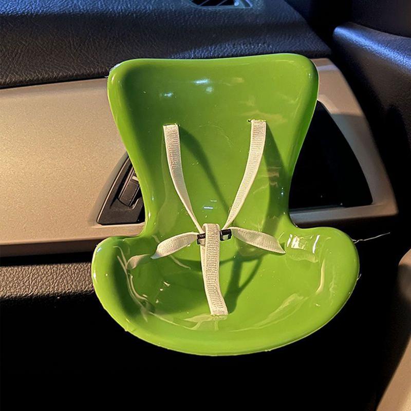 Niedliche Autodekoration, Auto-Luftauslass-Puppe, Sicherheitssitzschnallen-Design, Auto-Innendekoration für alle Arten von Auto-Outlet-Modellen