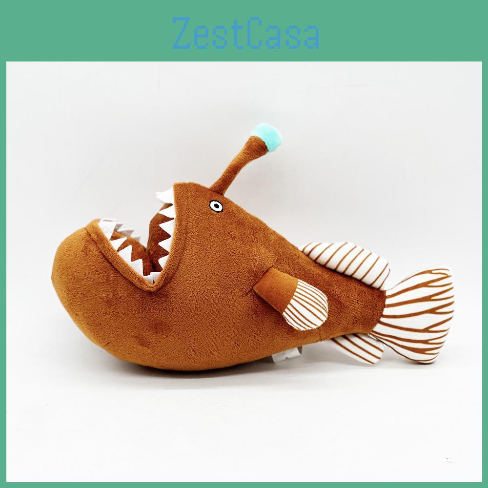 Johnsonii Melanocetus Lantern Fishdevil Fish Plush Toy Doll Gift Accompany