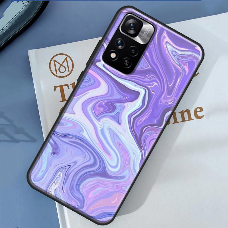 Holographic Iridescence Case For Redmi Note 12 11 Pro Cover For Redmi Note 10 8 9 Pro 10S 11S 9A 9C 12C 10A 10C