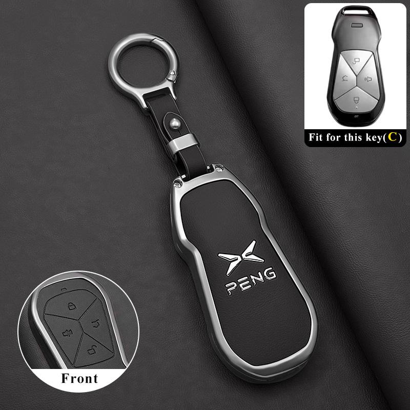 Autoschlüsselhülle für Xpeng Xiaopeng G6 2025 2026 Auto-Styling Schlüsselanhänger Fernbedienung Dekoration Abdeckung Schale Ringhalter Fob Zubehör