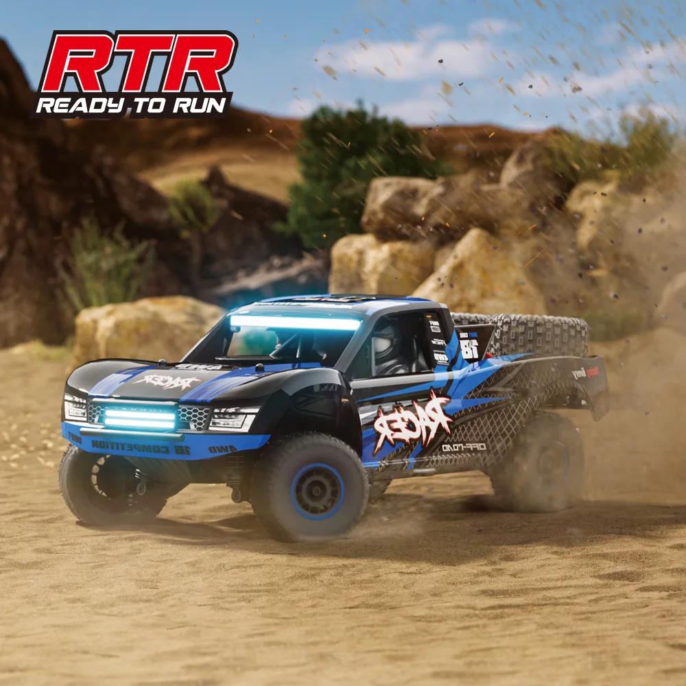 HB 1/12 Full Scale R1201 RC Car 4WD Brushless Short Card High Speed 2.4G Remote Control Car Model Toys for Chlidren Kid Gifts