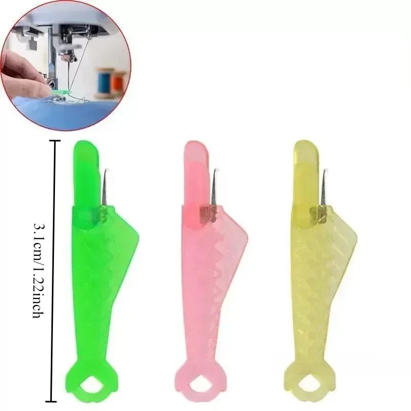Dispositivo Passafilo in Plastica a Forma di Pesce, Pezzo Passafilo, Accessori per Cucire Abiti Gadget Passafilo Fai da Te