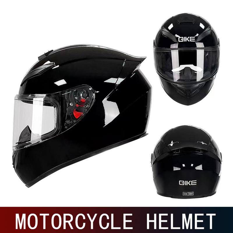Motorcycle Helmet Motorcycle Full Helmet Racing Kart Summer Anti-fog Sunshade Retro Personality Helmet Safety Helmet