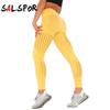 Leggings sexis de cintura alta para mujer, mallas sin costuras, mallas caladas de cintura alta para mujer, mallas de levantamiento de cadera