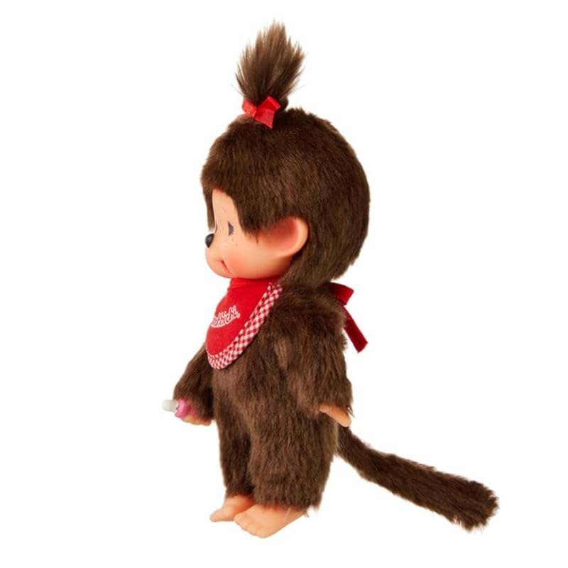 Sekiguchi Monchhichi Premium Standard Kleines braunes Mädchen weinend 251117 H21,5 x B13 x T7,5cm