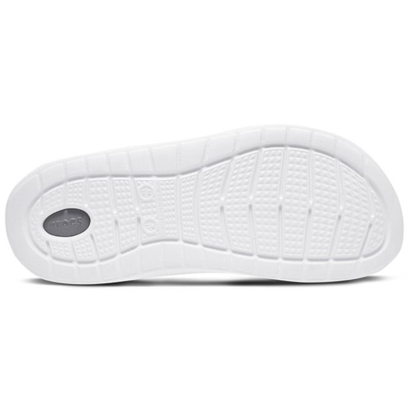 Crocs LiteRide Shoe Sandals Black Smoke Grey Unisex
