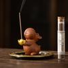 Creative Zisha Fu Ma Incense Burner for Home, Desktop, or Teahouse Decor
