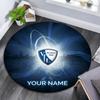 Custom Name VfL Bochum Round Area Rug,Carpet Rug for Living Room Bedroom Sofa Playroom Decor,Non-slip Floor Mat