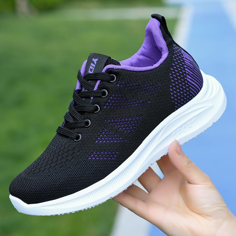 Foreign trade shoes children spring and autumn flying woven women's sports shoes fashion casual shoes women's foreign trade women's shoes soft-s