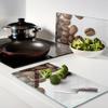 Kitchen Multifunctional Decorative Tempered Glass Boards Coffee Beans 2X30X52 Cm