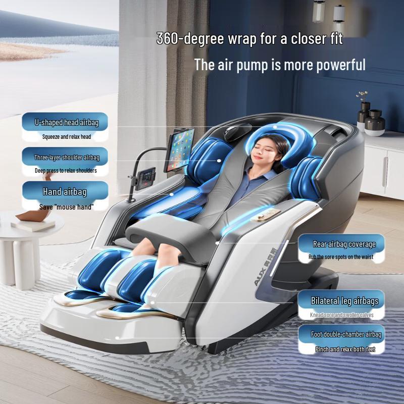 AUX Dual-Mechanism Full Body Massage Chair CN plug (adapter included)