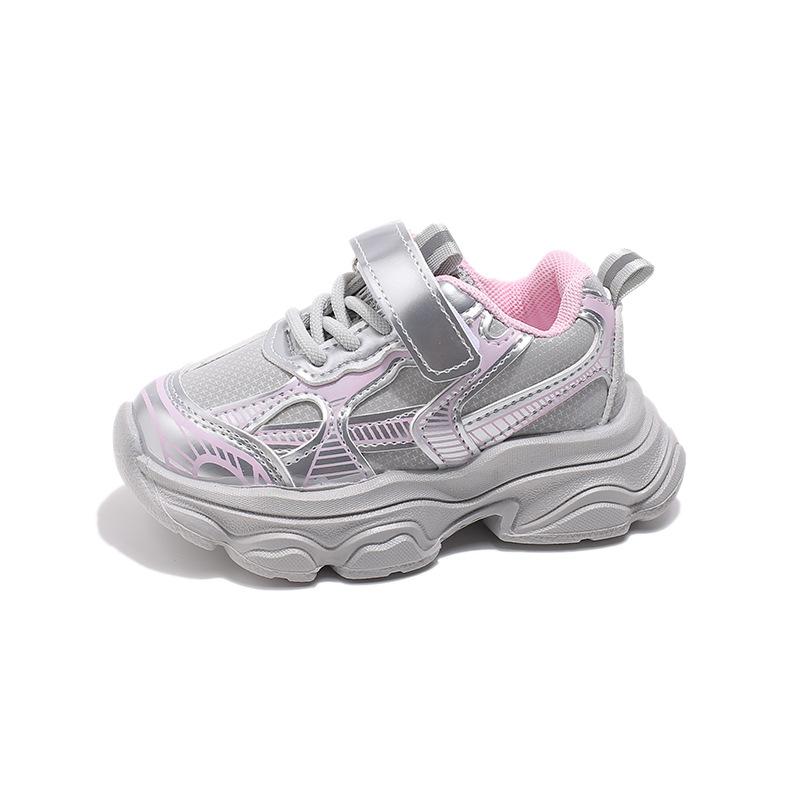 Girls' Sneakers 2025 Spring and Autumn New Children's Shoes Baby Boys' Casual Shoes Children's Lightweight Dad Shoes