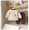Winter Infant & Toddler Chinese Style Fleece Two-Piece Set