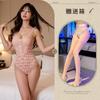 Lingerie sexy sexy pizzo prospettico tutina calda aperta vuota femminile dolce passione completo