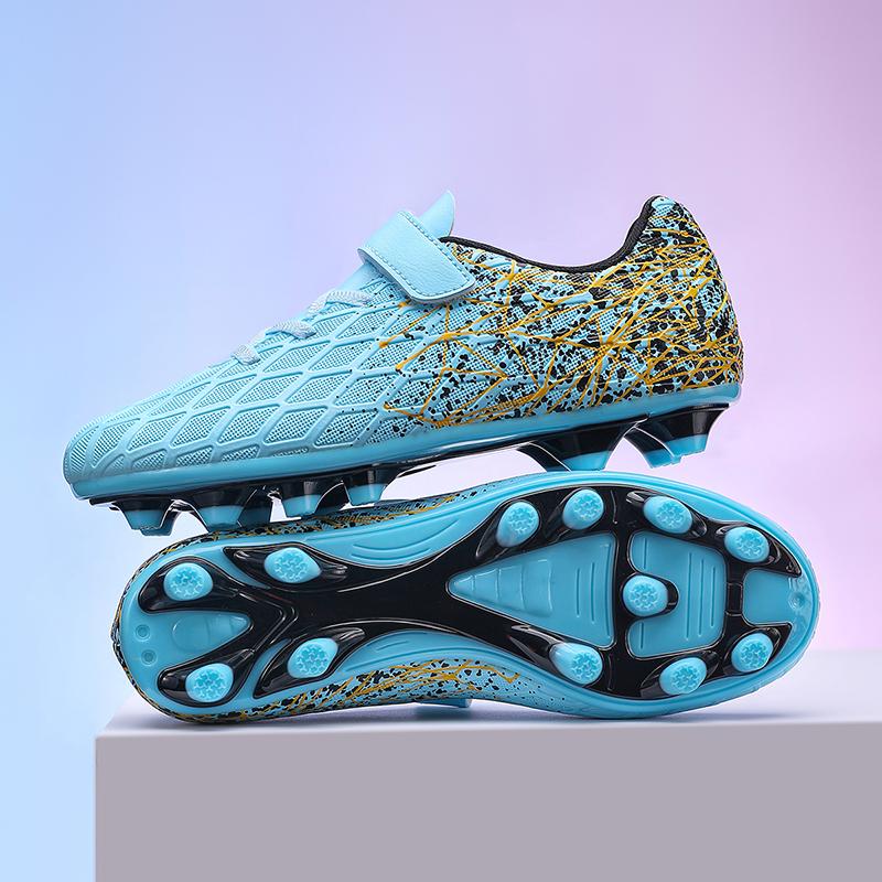New Men Kids Soccer Shoes Ultralight Football Boots Grass Boys Cleats Non-Slip Match Professional Training Shoes Drop Shipping